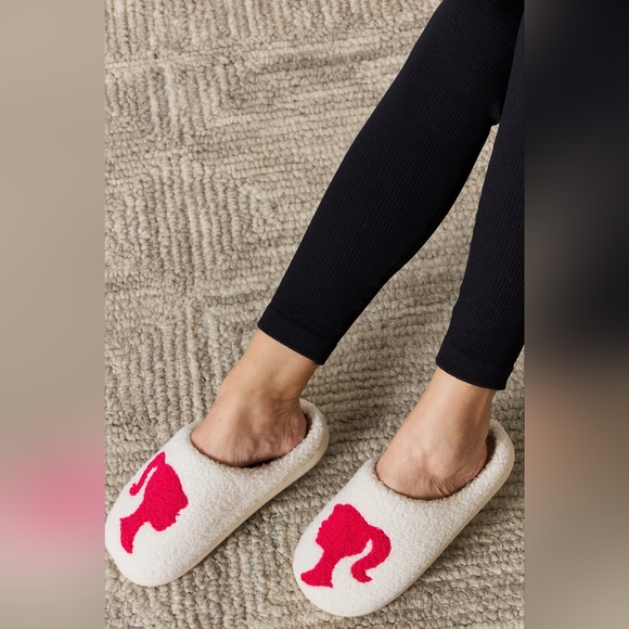 Melody Barbie Graphic Cozy Warm Slippers - Picture 3 of 3